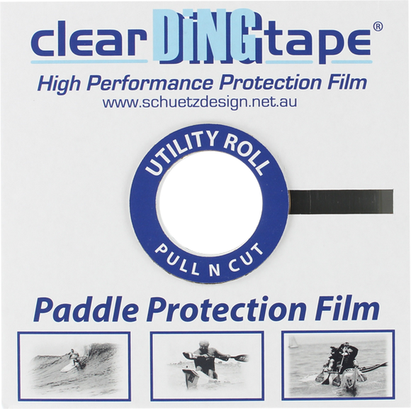 Clear Ding Tape Paddle Blade Film 20mm x 50m ROLL (Utility Roll - Pull'n'Cut) | Universo Extremo Boards Surf & Skate