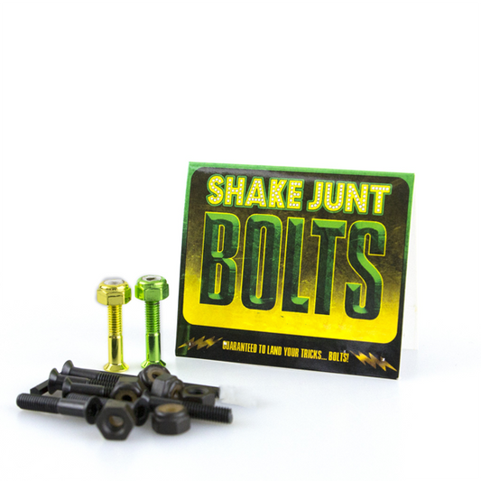 Shake Junt Bag-O-Bolts Black/Green/Yellow 1" Phillips 1set