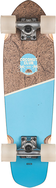 Globe Blazer 26" Complete Skateboard -7.25x26 Coconut/Sky 