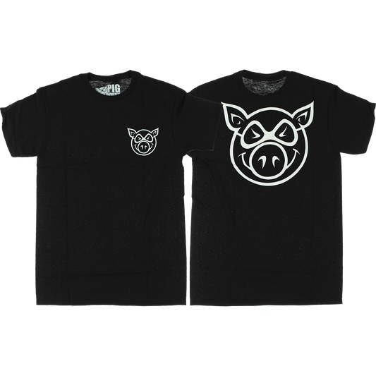Pig Head T-Shirt - Black