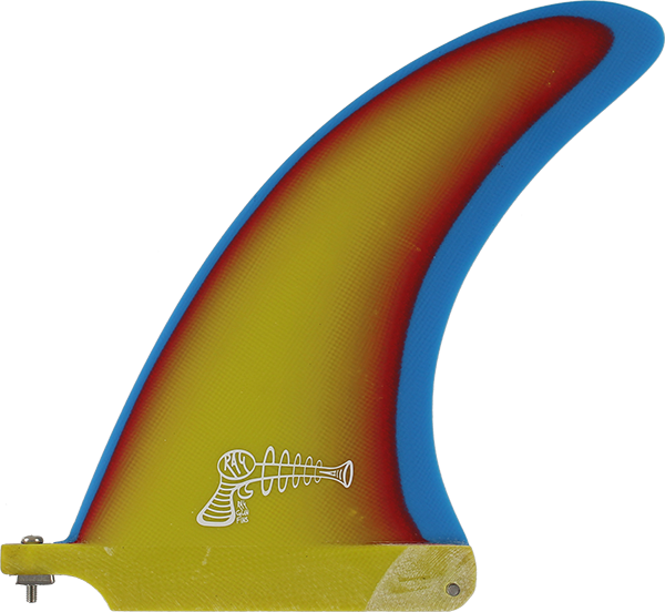 Ray Gun Fiberglass Center Fin 9.0" Sunrise Surfboard FIN 
