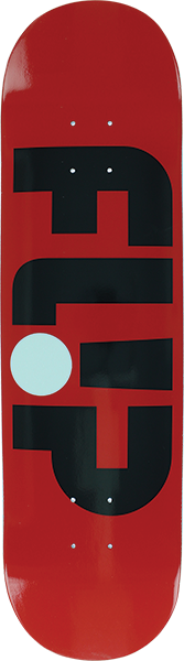 Flip Odyssey Logo Skateboard Deck -8.13 Red DECK ONLY