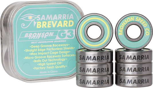 Bronson G3 Samarria Brevard Bearings Single Set