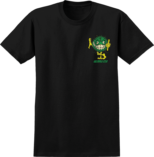 Antihero Asphault Animals T-Shirt - Size: SMALL Black