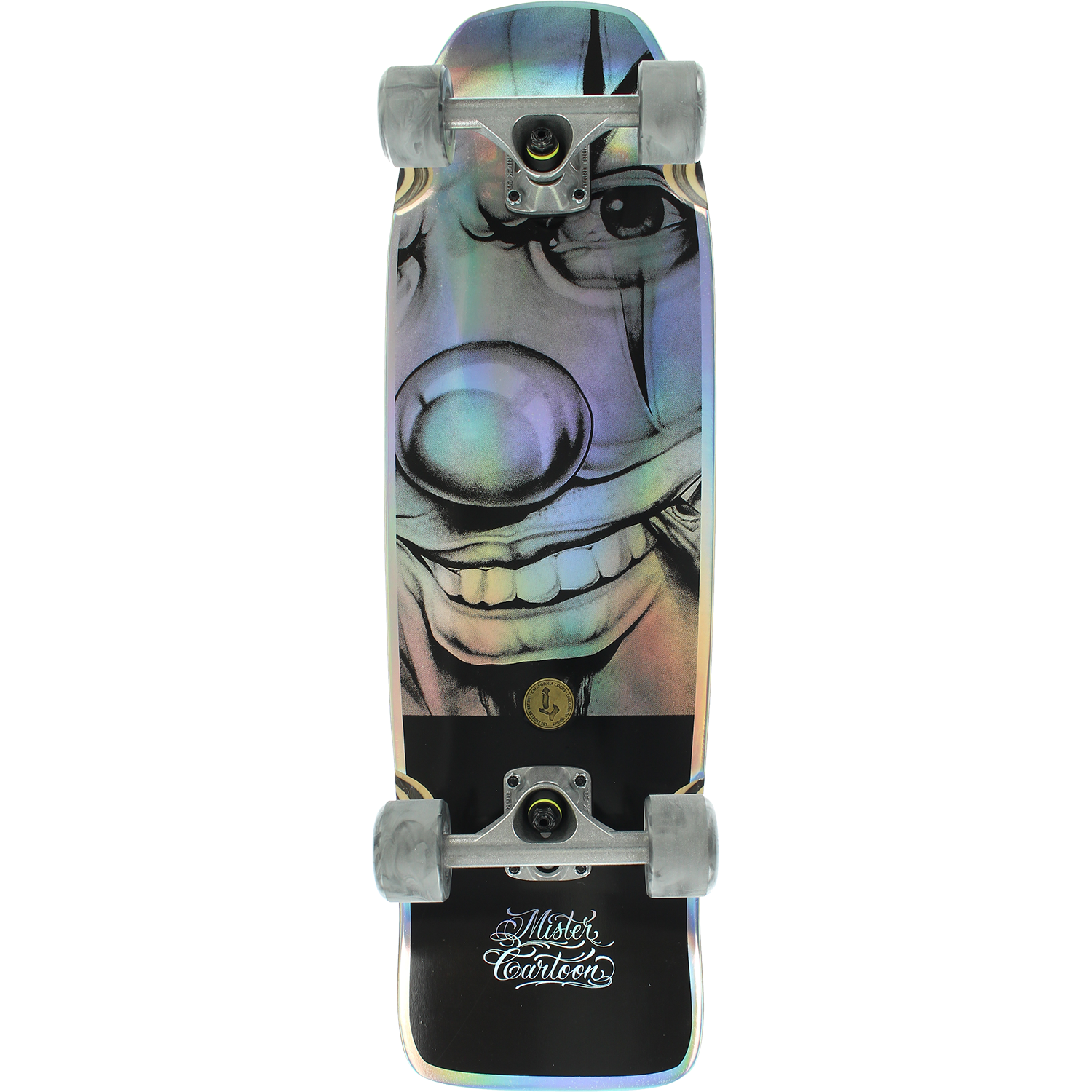 California Locos Toon$ Smoke Cruiser Complete Skateboard - 8.5x29 