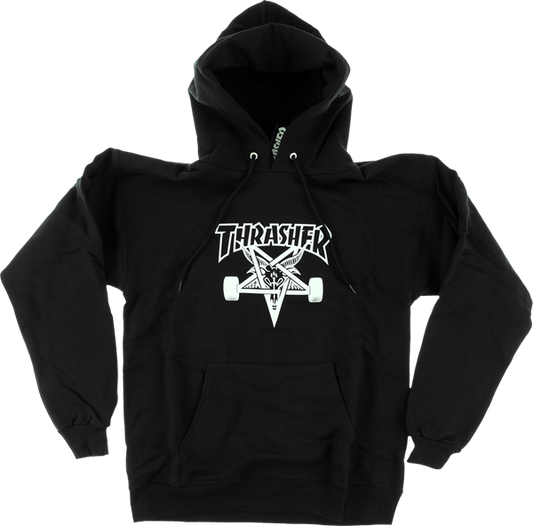Thrasher Skategoat Hooded Sweatshirt - MEDIUM Black