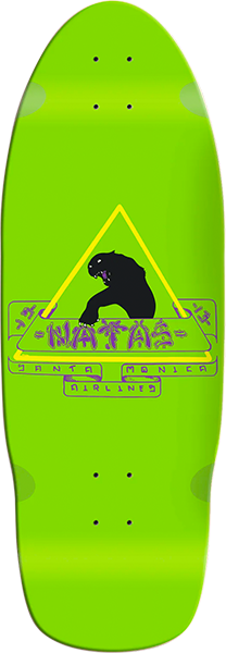 Sma Natas Skateboard Deck -10x29 Green DECK ONLY