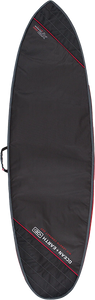 Ocean and Earth Compact Day Mid Length Cover 7'4" Black/Red