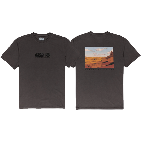 Element Star Wars Wind T-Shirt - Nine Iron Charcoal
