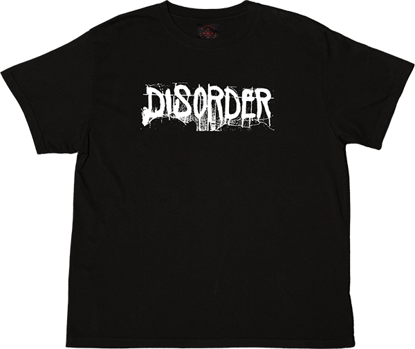 Disorder Spray T-Shirt - Size: LARGE Vintage Black