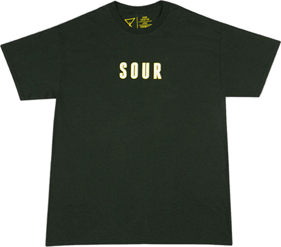 Sour Sour Army T-Shirt - Size: SMALL Forest Green