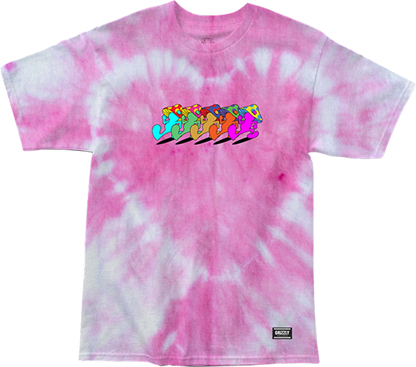 Grizzly Kicking Back Size: SMALL Tie Dye