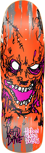 Heroin Dead Dave Savages Skateboard Deck -10.1x32 DECK ONLY