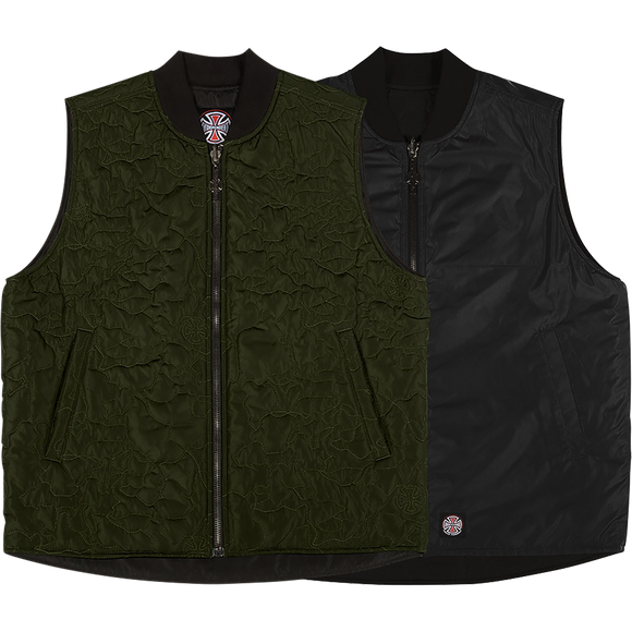 Independent Core Reversible Vest S-Forset Green