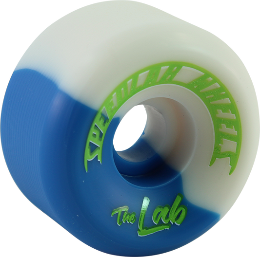 Speedlab The Lab 56mm 99a Navy/White Split Skateboard Wheels (Set of 4)