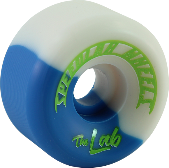 Speedlab The Lab 56mm 99a Navy/White Split Skateboard Wheels (Set of 4)
