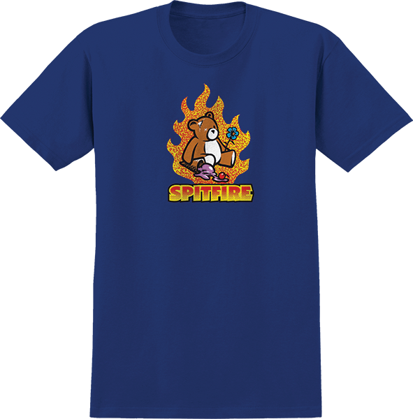 Spitfire Lil Beatdowns T-Shirt - Size: MEDIUM Royal