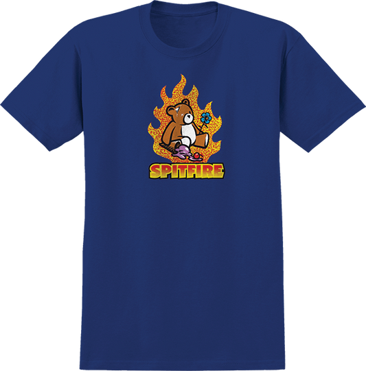 Spitfire Lil Beatdowns T-Shirt - Size: MEDIUM Royal