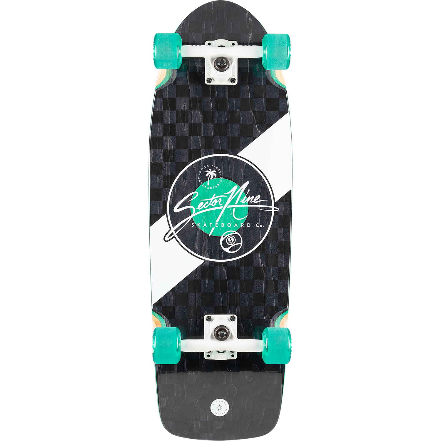 Sector 9 - Mosaic Fat Wave Complete Skateboard - 9.8 x 30