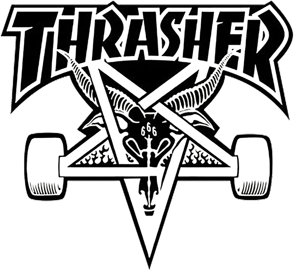 Thrasher Skategoat Board Decal Single