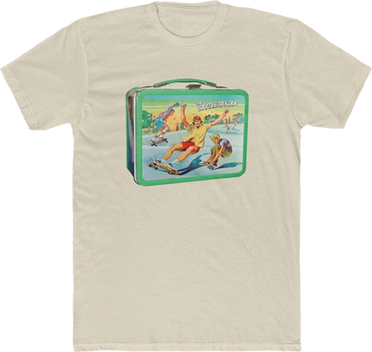 45rpm Lunch Box T-Shirt - Size: SMALL Tan