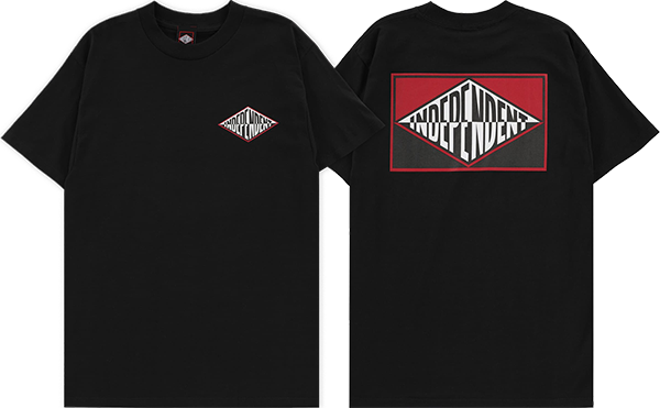 Independent Split Summit T-Shirt - Size: SMALL Black