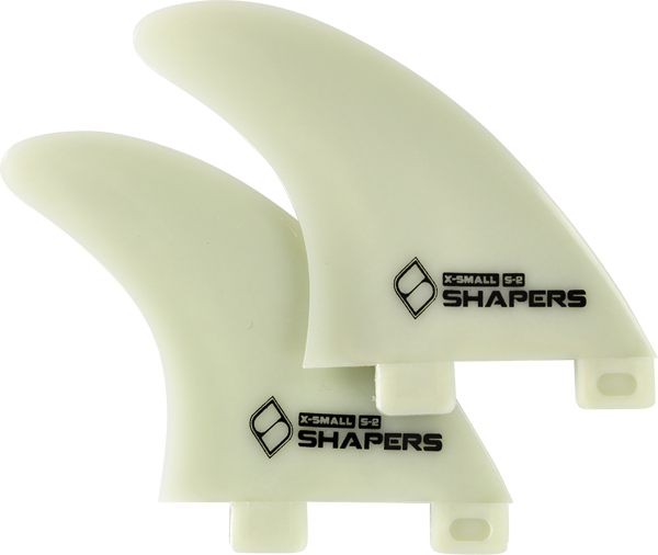 Shapers Australia S-2 Fcs Side Bite Natural 2 Surfboard FIN Set