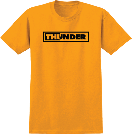Thunder Bolts T-Shirt - Size: X-LARGE Gld/Black
