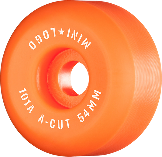 Ml A-Cut 54mm 101a Orange  Skateboard Wheels (Set of 4)