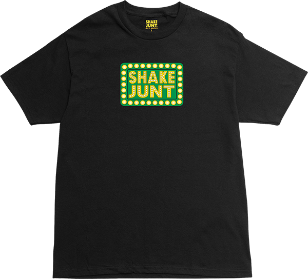 Shake Junt Box Logo T-Shirt - Size: SMALL Black
