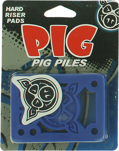 Pig Piles 1/8" Hard Risers Blue Single Set