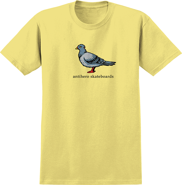 Antihero Big Pigeon T-Shirt - M -Cornsilk