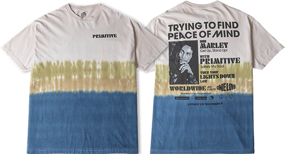 Primitive Get Together Washed T-Shirt - Size: SMALL Sand