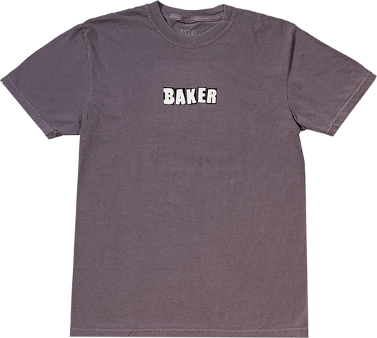 Baker Brand Logo T-Shirt - Size: MEDIUM Wine Wash
