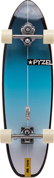 Yow Pyzel Shadow Surfskate Complete Skateboard -9.85x33.5" 