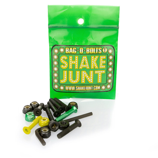 Shake Junt Bag-O-Bolts Black/Green/Yellow 1"(Allen) 1set