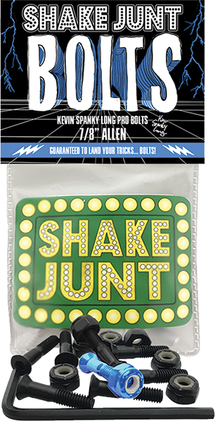 Shake Junt Spanky Long 7/8" Allen Black/Blue 1set