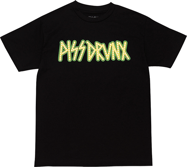 Piss Drunx Up In Lights T-Shirt - Size: MEDIUM Black
