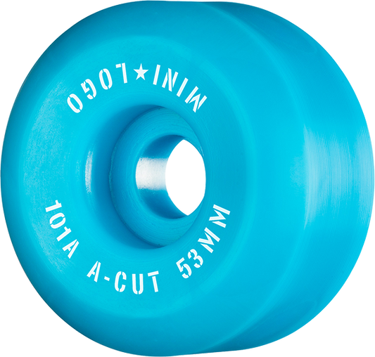 Ml A-Cut 53mm 101a Blue  Skateboard Wheels (Set of 4)