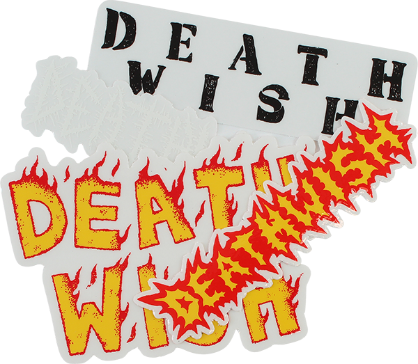 Deathwish Mind Wars 12/Pk Assorted Sticker Pack