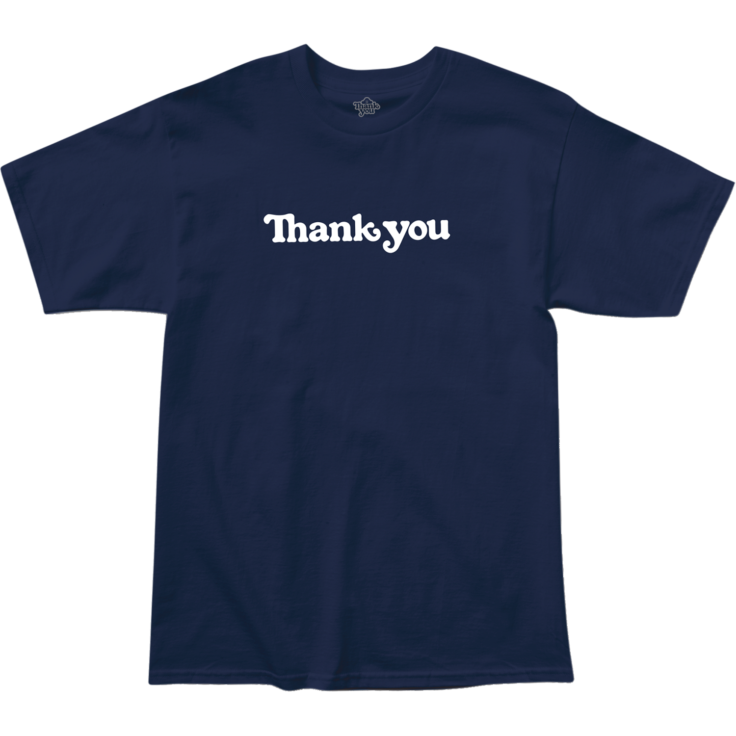 Thank You Center T-Shirt - Navy