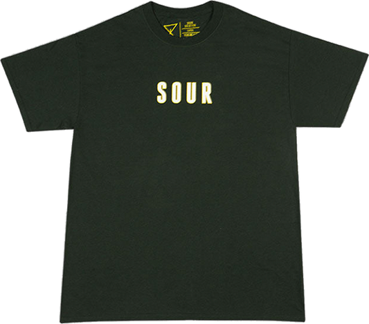 Sour Sour Army T-Shirt - Size: LARGE Forest Green