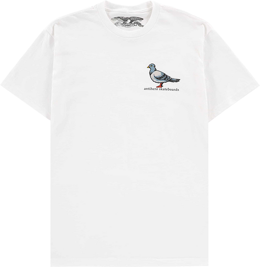 Antihero Lil Pigeon T-Shirt - Size: SMALL White