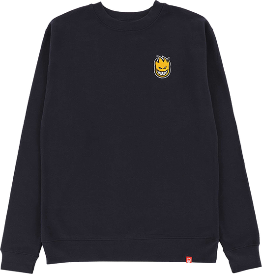 Spitfire Lil Bighead Fill Classic Crew Sweatshirt - X-LARGE Navy