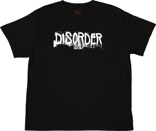 Disorder Spray T-Shirt - Size: SMALL Vintage Black