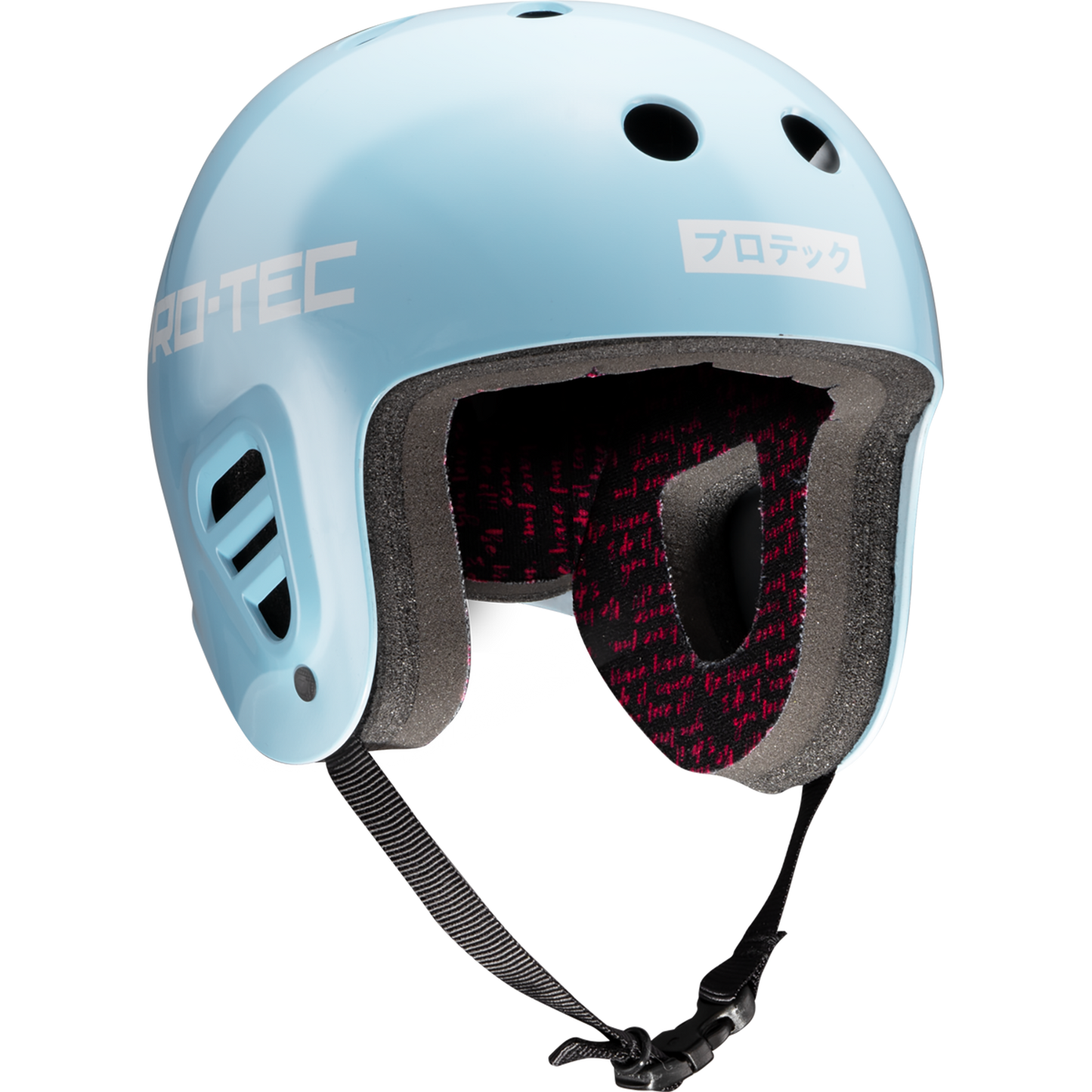 Protec Fullcut Sky Brown Light Blue/White Helmet