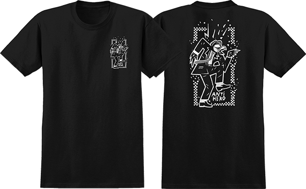 Antihero Rude Bwoy T-Shirt - Size: MEDIUM Black/White