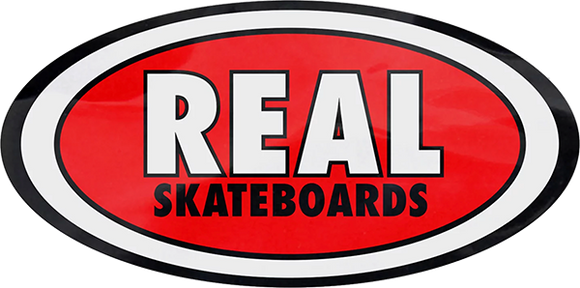 Real Staple Ovals Sm Decal Single