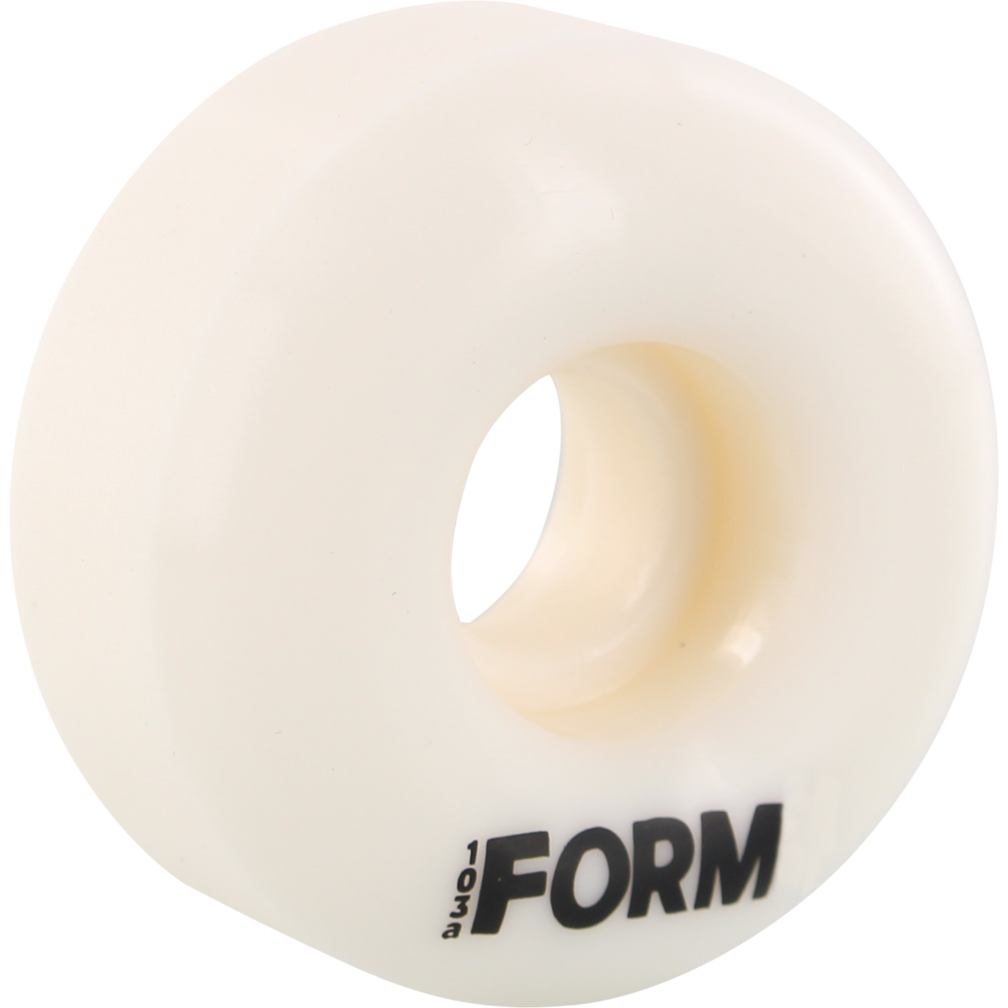 Form Solid 51mm White Skateboard Wheels (Set of 4)