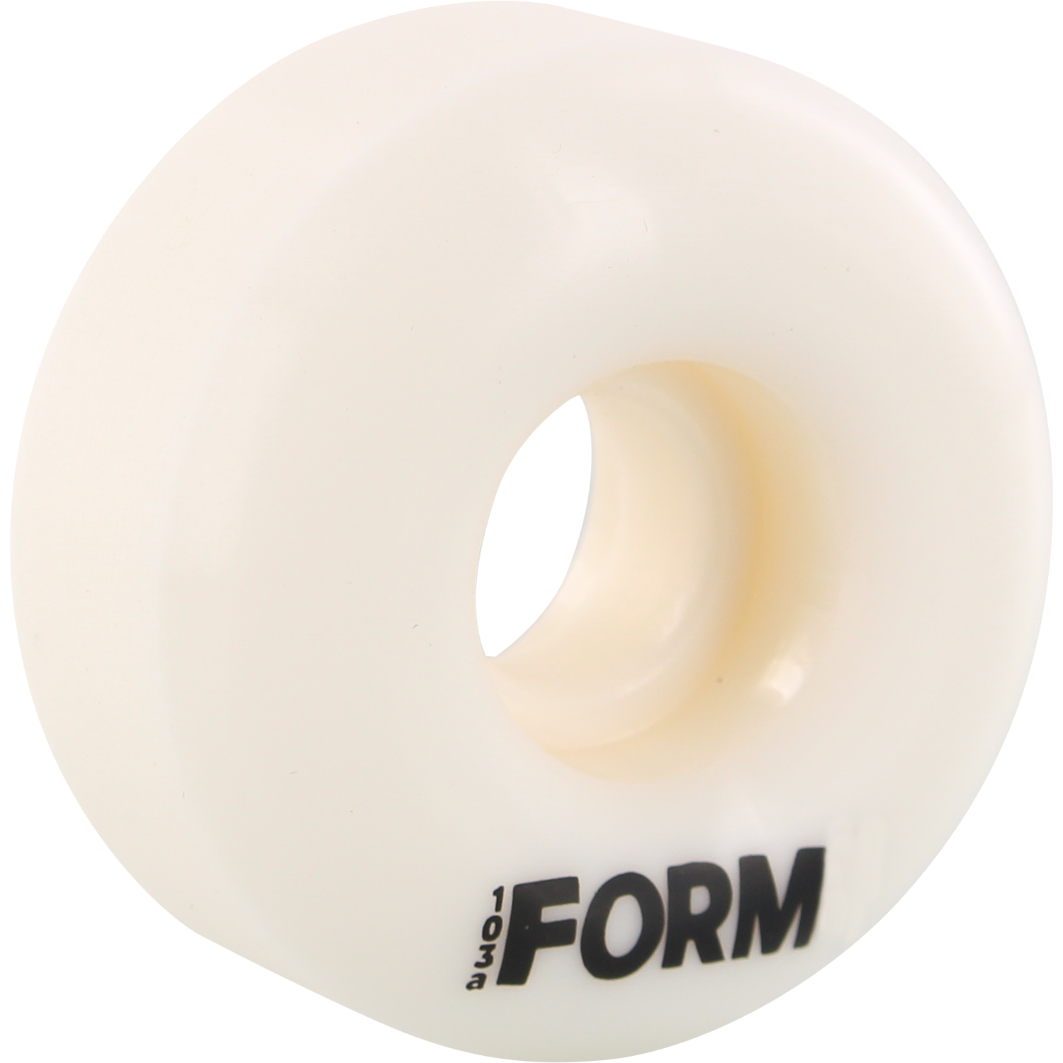 Form Solid 51mm White Skateboard Wheels (Set of 4)
